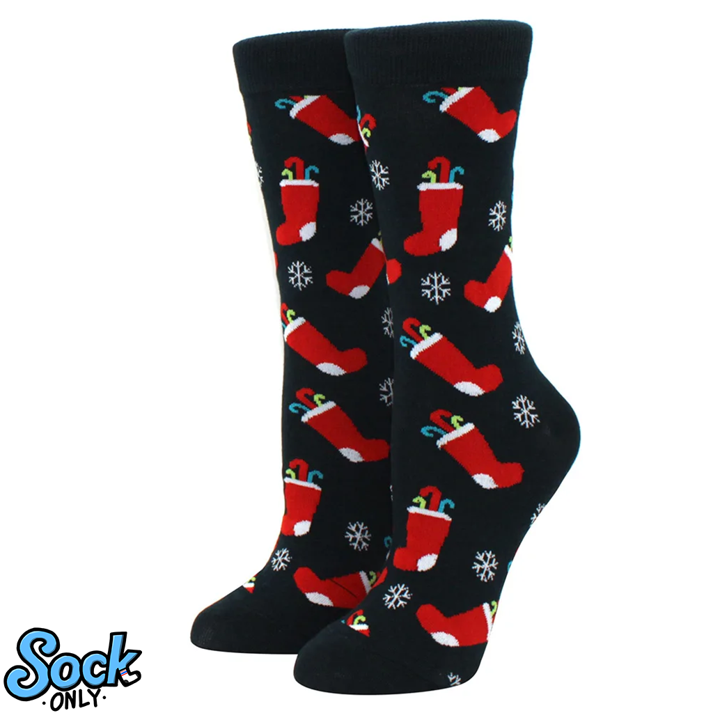 New Christmas Santa Claus Women's Socks Elk Tide Socks Christmas Tree Geometric Cotton Happy Funny Men Middle tube Socks