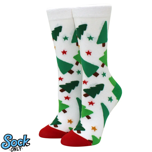 New Christmas Santa Claus Women's Socks Elk Tide Socks Christmas Tree Geometric Cotton Happy Funny Men Middle tube Socks